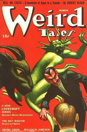 A Cover Of the Magazine Weird Tales A Cover Of the Magazine Weird Tales.